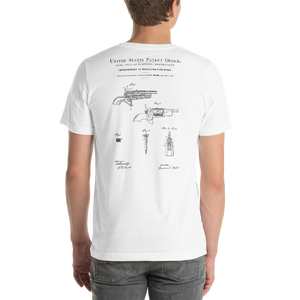 1858 Improvement in Revolving Fire-Arms Patent T-Shirt