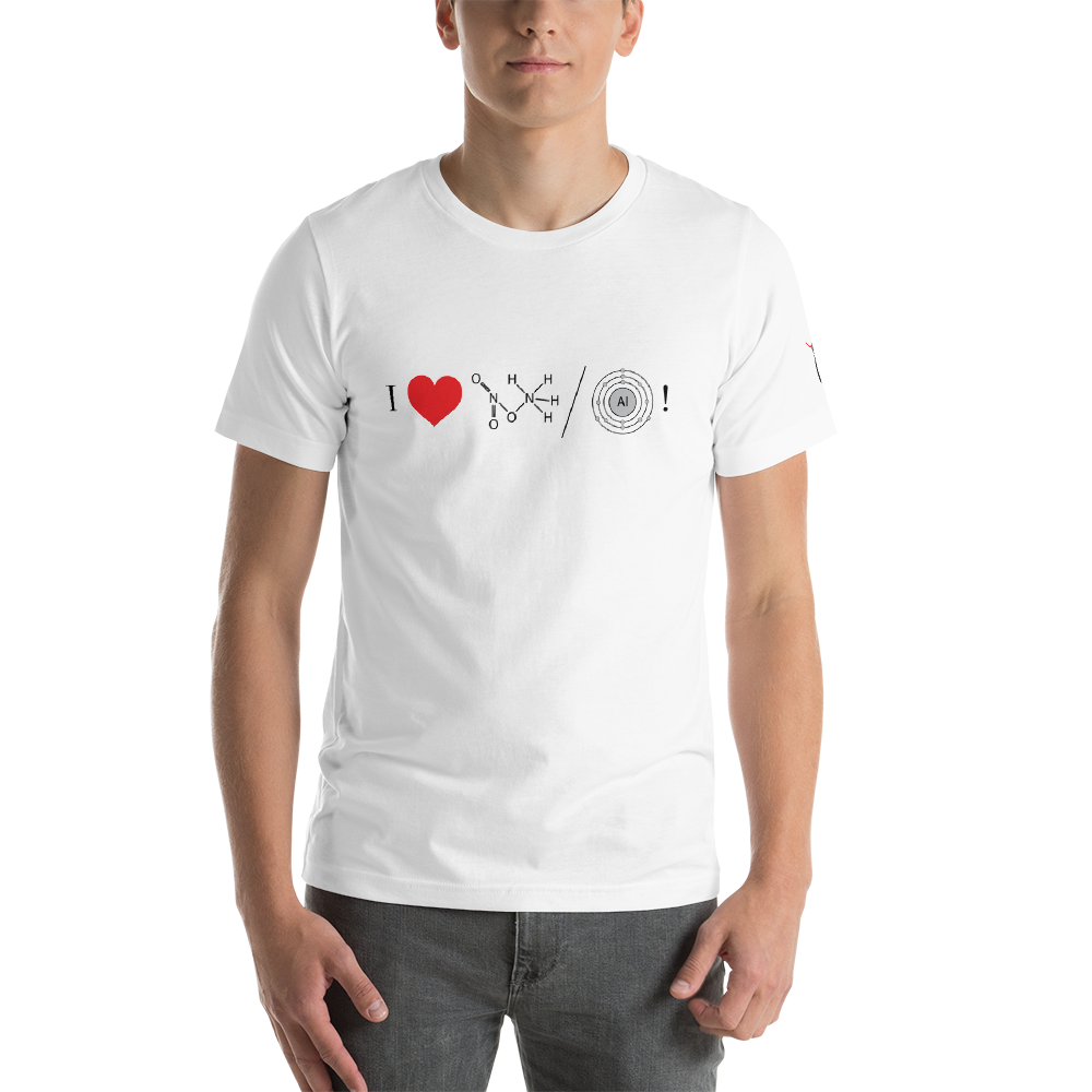 I love AN/AL Short-Sleeve Unisex T-Shirt