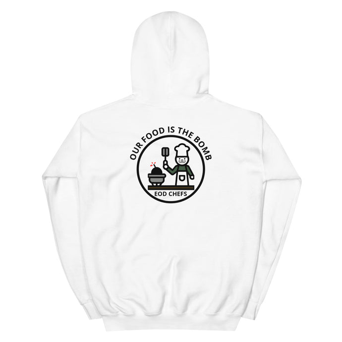 Food is the Bomb by Mikaela Narvaez Hoodie